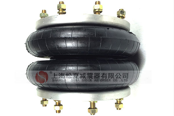 鋁合(hé)金法蘭活套式(shì)橡膠空(kōng)氣彈簧